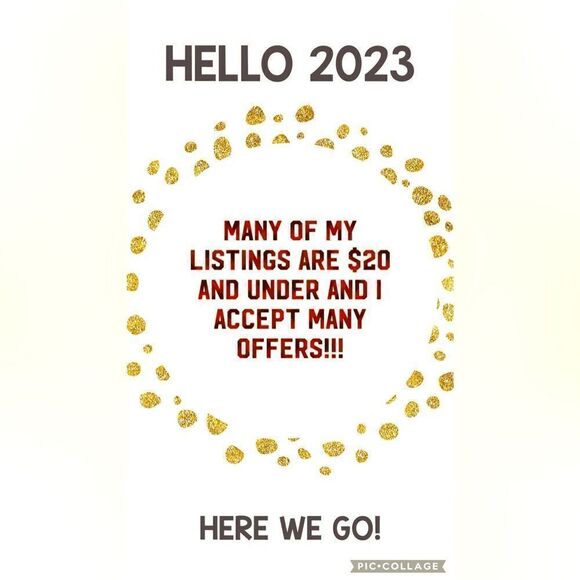 Many items in my closet are $20 and under! I love to sell!!! - Picture 1 of 3